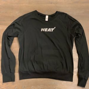 Miami Heat rhinestone shirt
